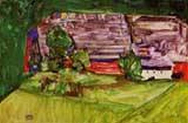 Peasant Homestead in a Landscape 1913